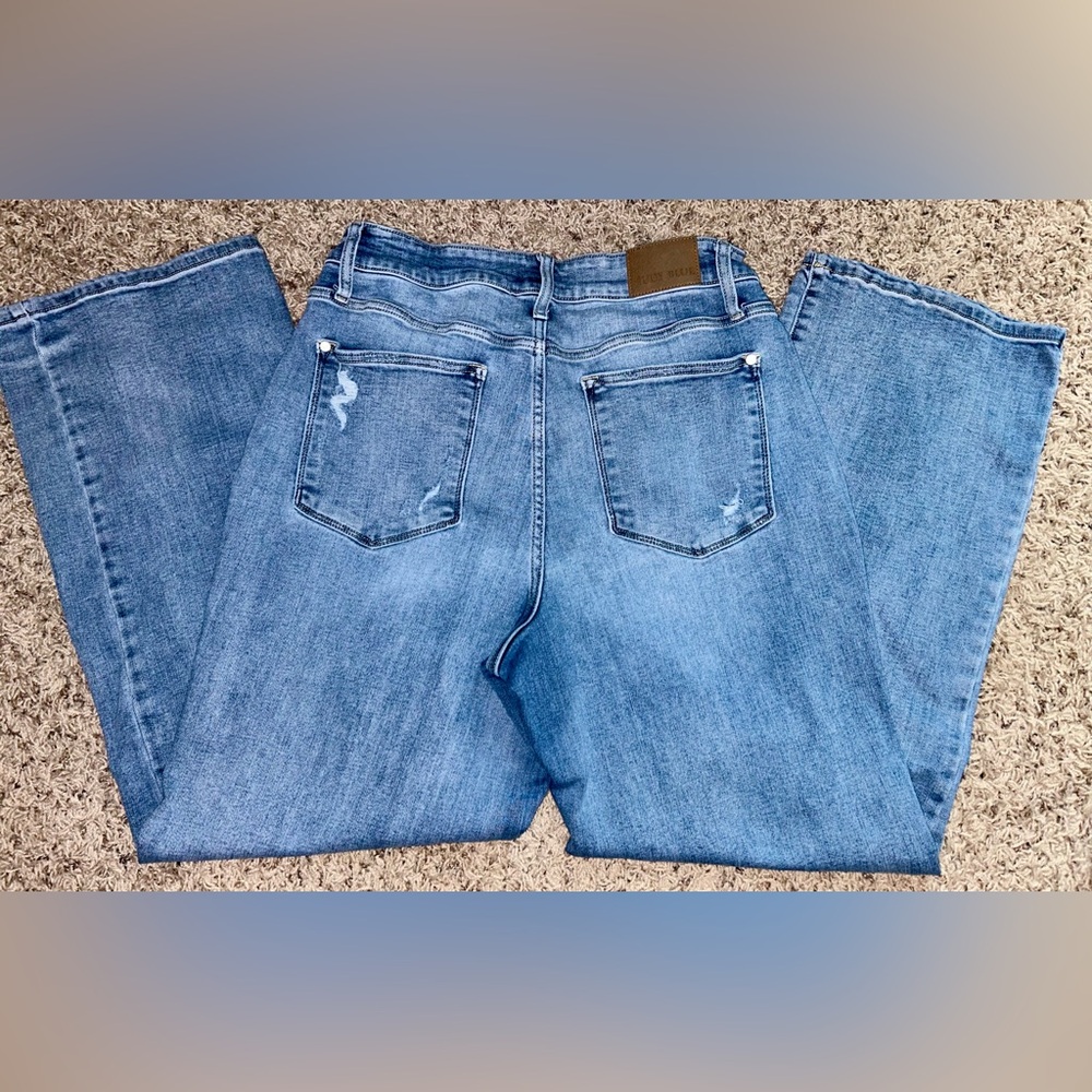 Judy Blue Wide Leg Jeans size 16W - Picture 4 of 11